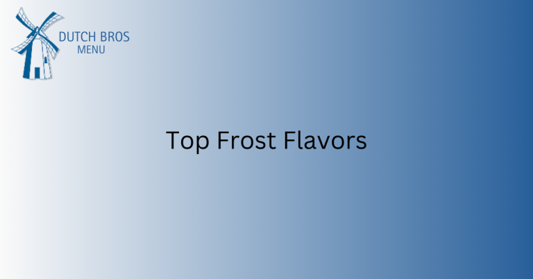 Top Frost Flavors